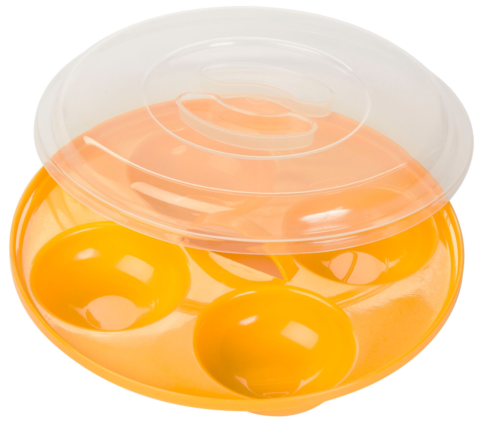 Progressive Prep Solutions Microwave Four Egg Poacher